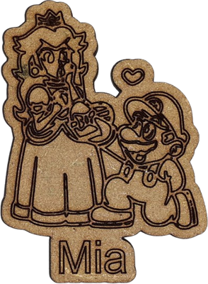 Magnet - Personnage Mario personnalisable